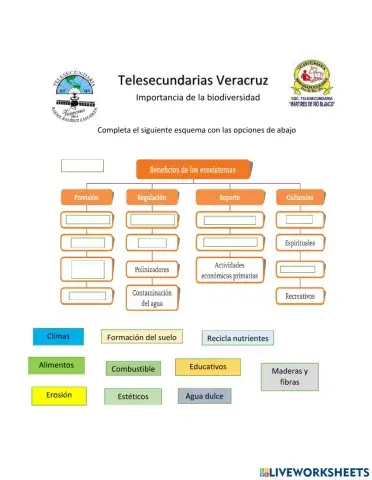 Beneficios del ecosistemas