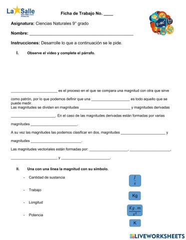 Magnitudes físicas
