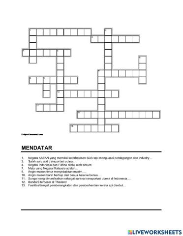 Tts pengarh interaksi keruanagn asean kelas 8