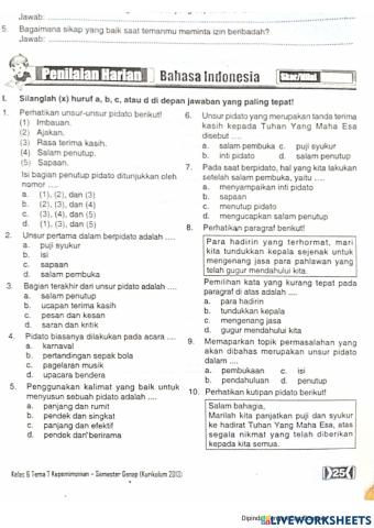 Bahasa Indonesia hal.25