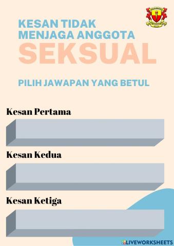 Kesan tidak menjaga kehormatan anggota seksual