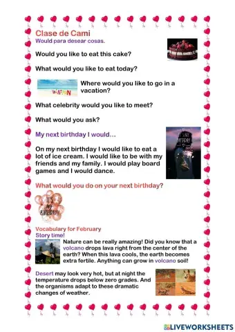 Would and Amazing nature