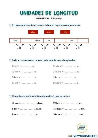 Unidades de longitud