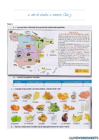 2 Semestre Comida clase 3