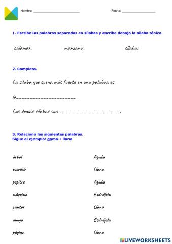 Prueba acentuación 4ªEP 20-21