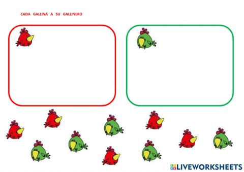 Cuento: las diez gallinas