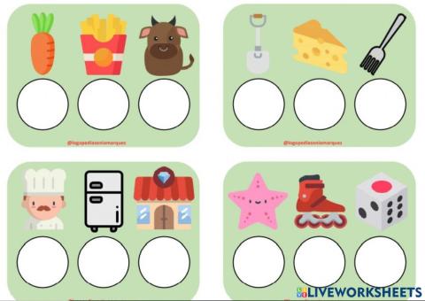 Palabras secretas. 3 sílabas.3