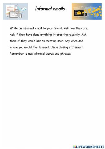 Informal Emails