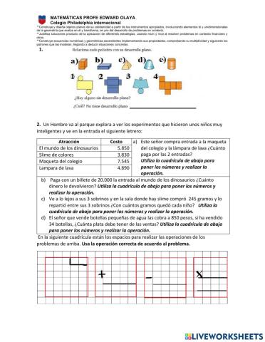 Punto de control segundo periodo