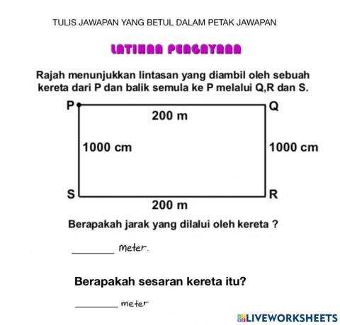 2.1 gerakan linear