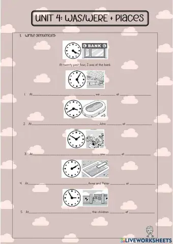 Where were you at....?