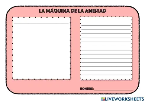 La máquina de la amistad