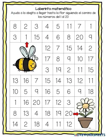 Laberinto matemático