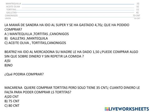 Problemas matematicos