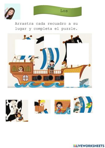 Puzzle Los Piratas