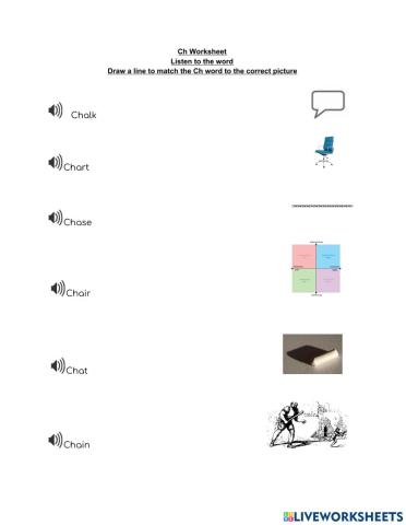 CH Digraph Worksheet
