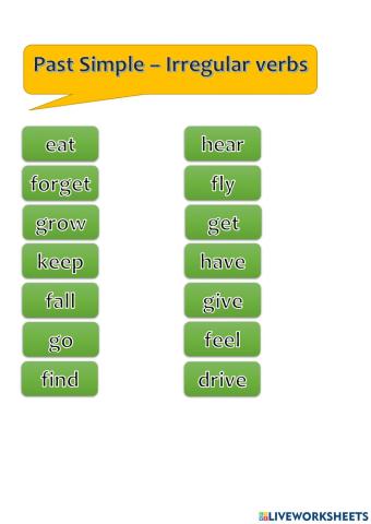 Past Irregular -2