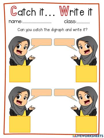 Jolly Phonics- Catch the digraph