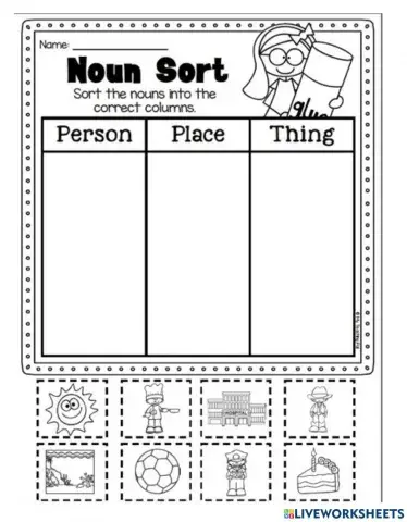 Sorting Nouns