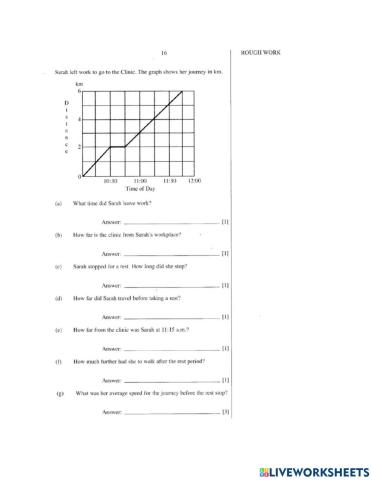 Travel Graphs BJC Questions