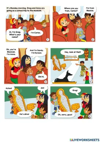 Where are the children going?