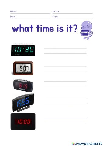 What time is it