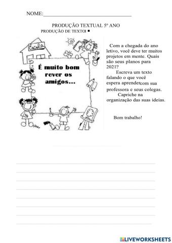 Producao de texto