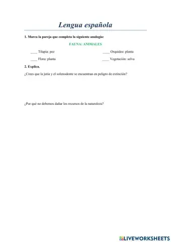 Demuestra que sabes.