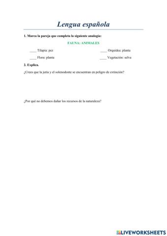 Demuestra que sabes.