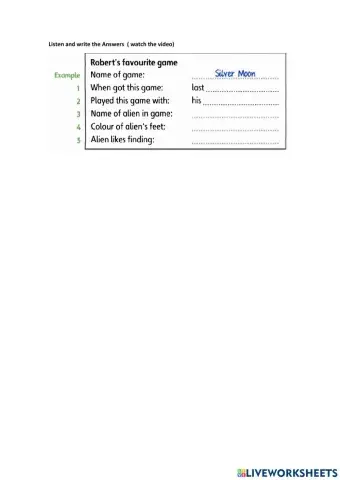 Worksheet 2 -flyers -listening