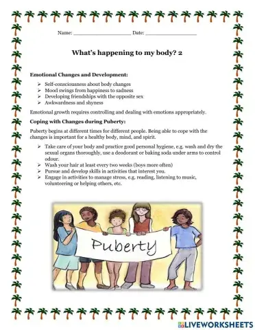 Puberty: What's happening to my body part 2