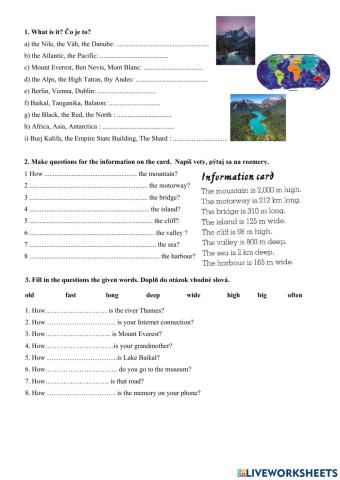 My country + how questions