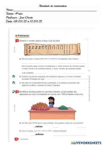 Sistema de numeração decimal