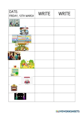 Practising for the test