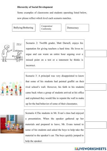Hierarchy of social development