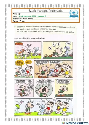 História em Quadrinhos