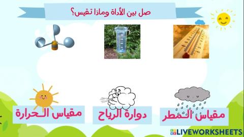 ادوات الطقس