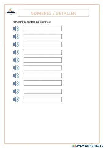 Les nombres-getallen