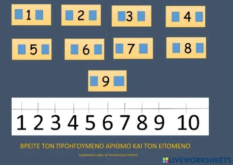 Η σειρα των αριθμων