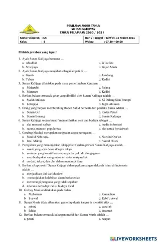 Penilaian akhir tahun