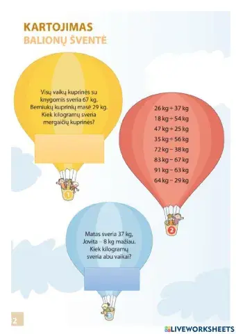 Dviženklių skaičių sudėtis ir atimtis