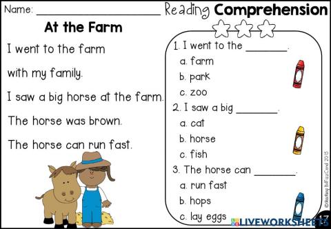 Reading Comprehension