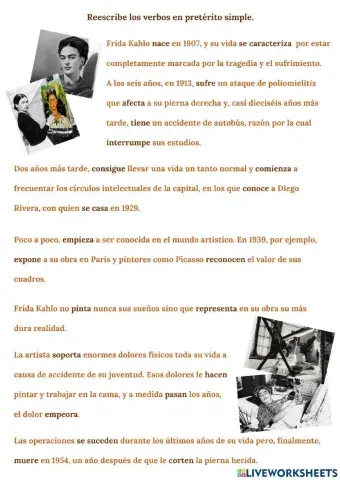 Pretérito indefinido