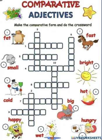 Comparative adjectives