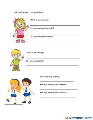 What are they wearing?