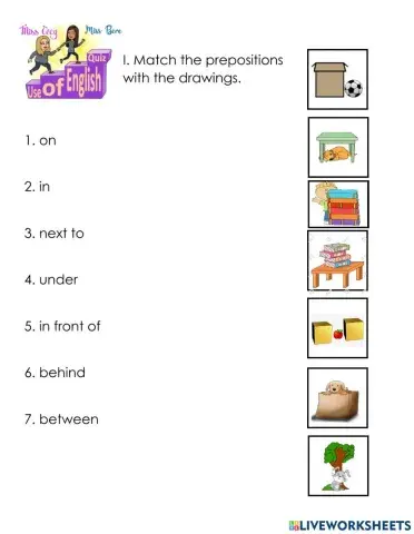 Use of English Quiz - Prepositions