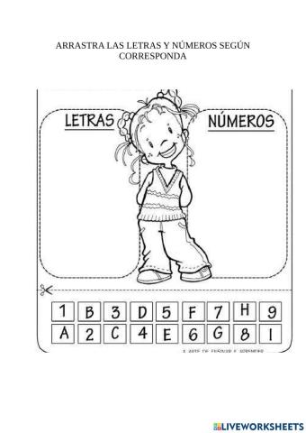 Diferenciar numeros y letras