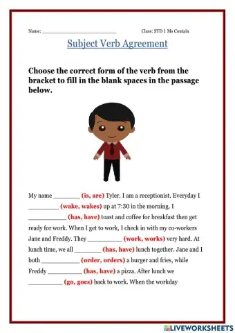 Subject Verb Agreement