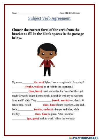 Subject Verb Agreement