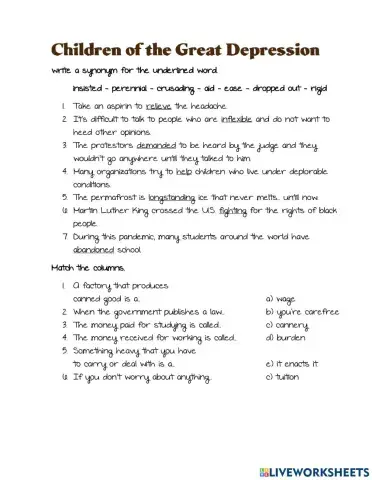 Vocabulary Lesson 15